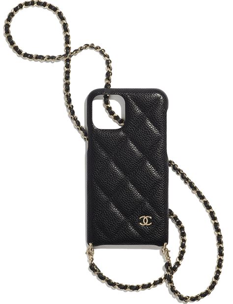 chanel phone case chain